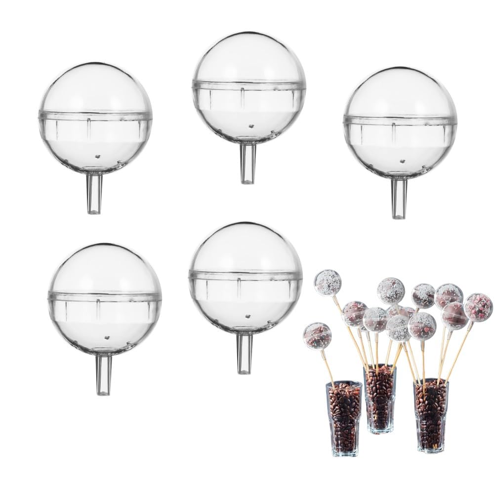 FOMIYES Clear Chocolate Box Holder, Plastic Chocolate Bouquet Cups, Candy Bouquet Wrapper Holders for Party Decorations 25pcs