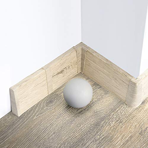 DQ-PP - Rodapié (75 mm, PVC, laminado, plástico)