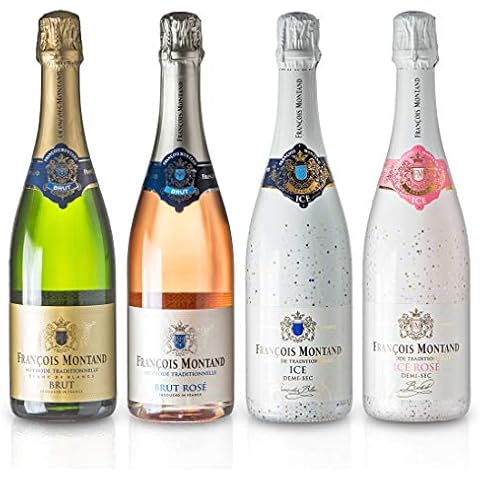 Feinste Weine François Montand Sektpaket - Blanc BRUT - Rosé BRUT - Blanc Demi-Sec Cover