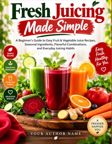 Fresh Juicing Made Simple: A Beginner’s Guide to Easy Fruit & Vegetable Juice Recipes, Seasonal Ingredients, Flavorful Combinations, and Everyday Juicing Habits image 2