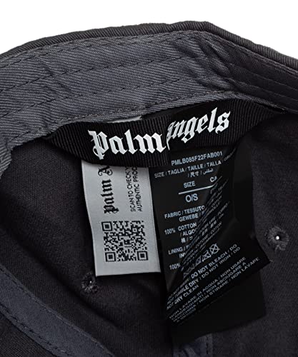 Palm Angels Cappello Baseball Uomo Dark Grey