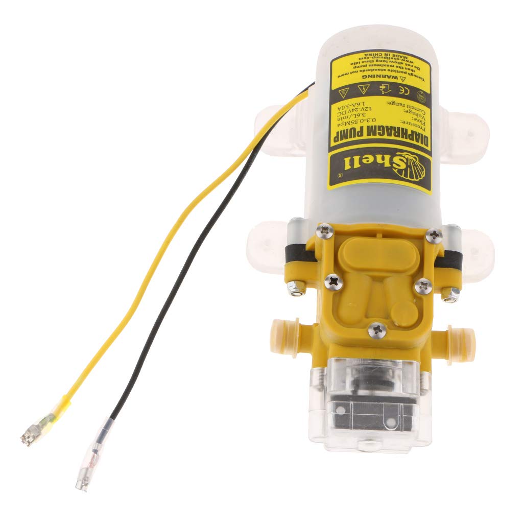Bomba pulverizadora de presión de agua de diafragma eléctrico agrícola CC 12 V 75 PSI