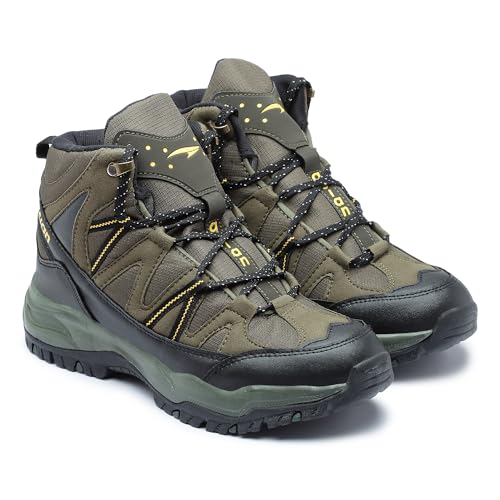 ASIAN Men's Everest-21 Sports Trekking & Hiking,Walking Hi-Neck Shoes with Rubber Outsole & Memory...