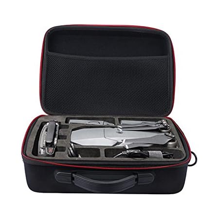 Amazon Co Jp Dji Mavic Pro 受信機 機体 対応収納ケース ケース バッグ Evaハードケース 取っ手付 ショルダーストラップ付 Mavic Pro対応収納ケース ブラック 家電 カメラ