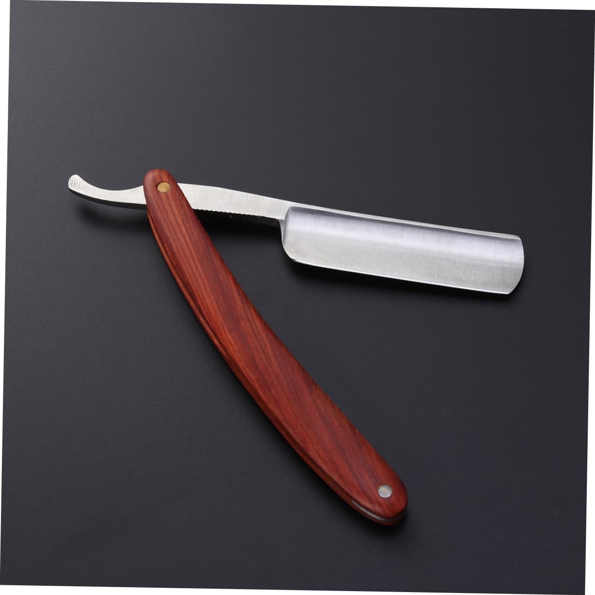 FRCOLOR 3 Pièces rasoir en acier inoxydable rasoir de voyage rasoir voyage straight razor rasoir droit rasoir homme rasoirs rasoir manuel rasoir sécuritaire démodé tondeuse à cheveux