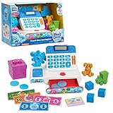 Blue's Clues & You! Present Store Cash Register, 14-Piece Pretend Play Set with Lights and Sounds, by Just Play