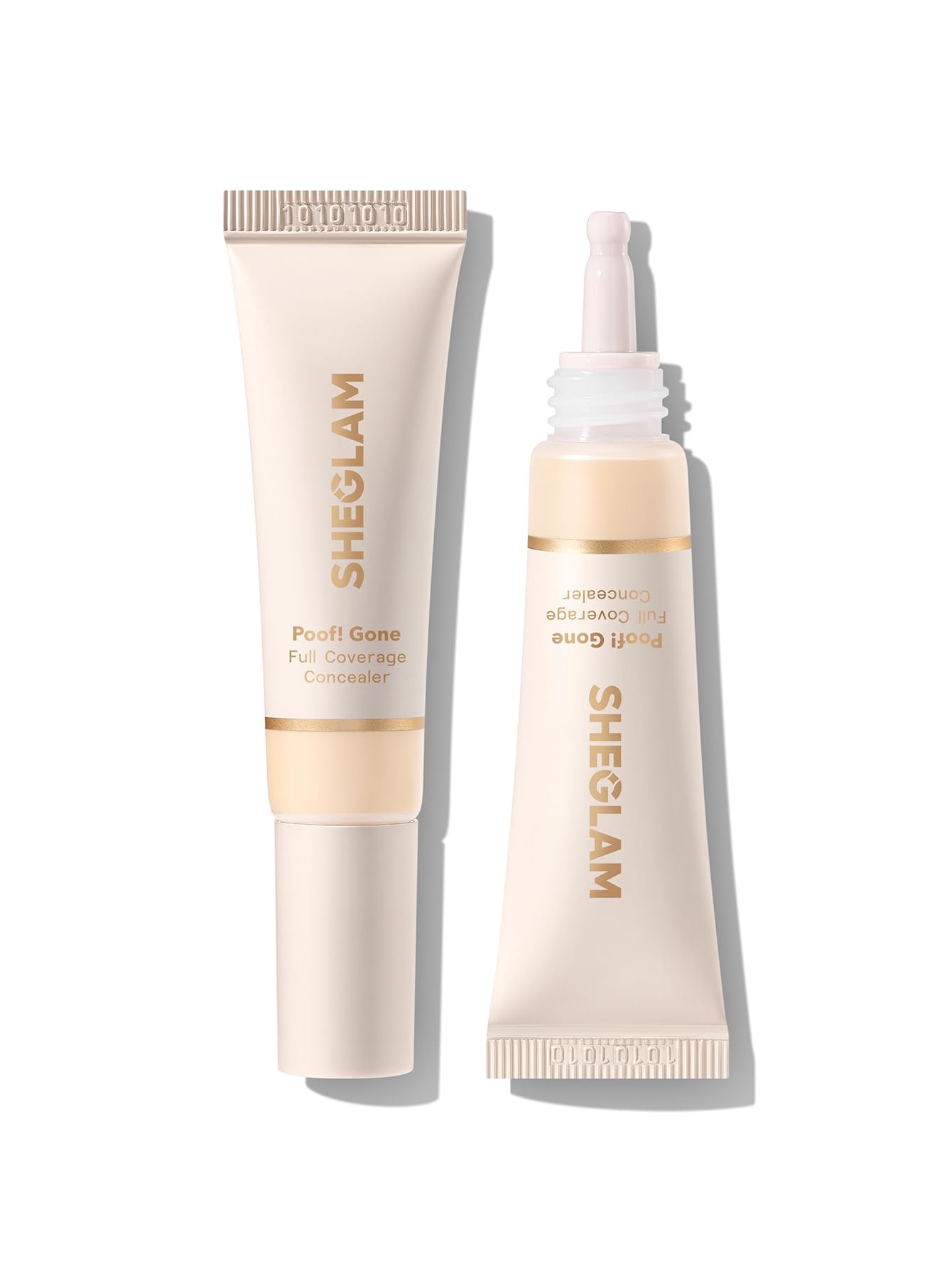 SHEGLAM Poof! Gone Full Coverage Concealer Long-Lasting Under Eye Concealer - Linen