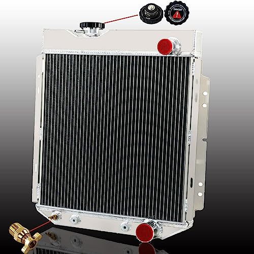 Radiateur En Aluminium 2 Rangées Pour Triumph Spitfire Mark III/IV/1500 1.3L 1.5L (1964-1978) - Dimensions Noyau ~570x250x40 Mm