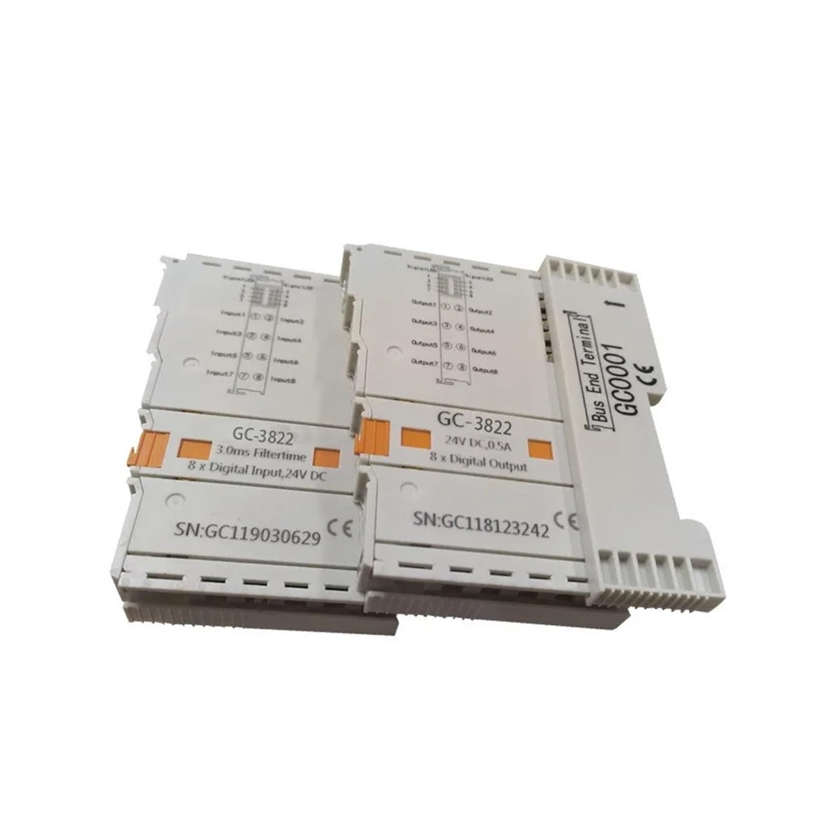 Programmable logic controller GC-3822 is used for collecting