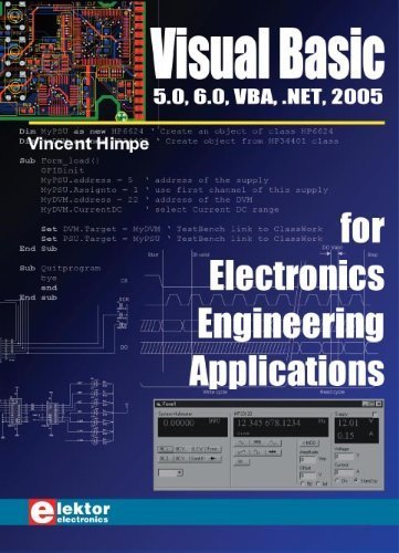 Visual Basic for Electronics Engineering Applications: 5.0, 6.0, Vba ...
