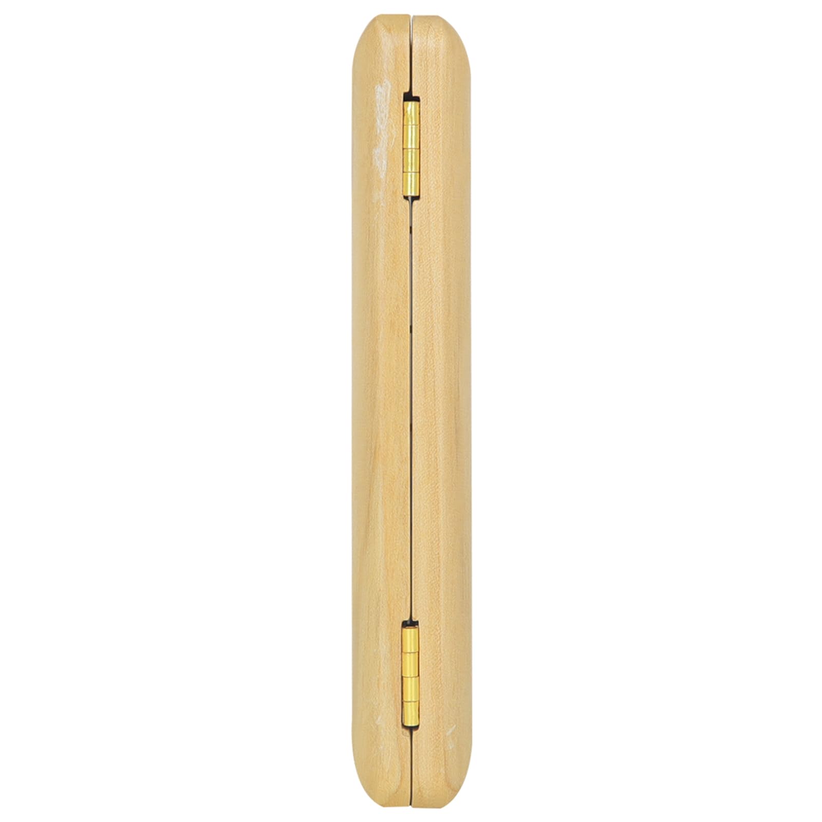 Estuche de pared con placa de resorte para fagot de calidad, capacidad para 6 platos, almacenamiento protector de madera, forro, almacenamiento de placa de resorte para fagot con gancho