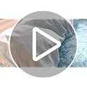 Shaggy Fluffy Light Blue Comforter Cover Queen Set – Faux Fur Shaggy Light Blue Bedding 3-Piece Set (1 Duvet Cover + 2 Furry Pillow Shams) Cozy Bed Set