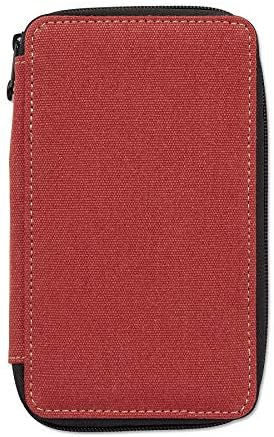Speedball Art Products Canvas Storage Case for Pencils, Markers, Pens and Art Supplies, Holds Up to 24 Standard Pencils, Rose