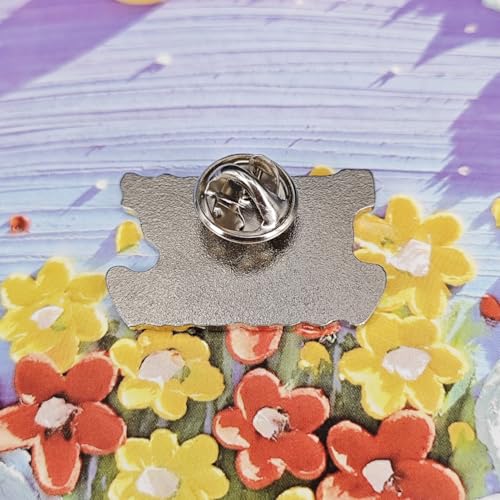 Image of inchNever Forget How Wildly Capable You Are inch Enamel Pin - Inspirational Brooch Gift for Motivation and Empowerment for Jackets, Bags, and Hats