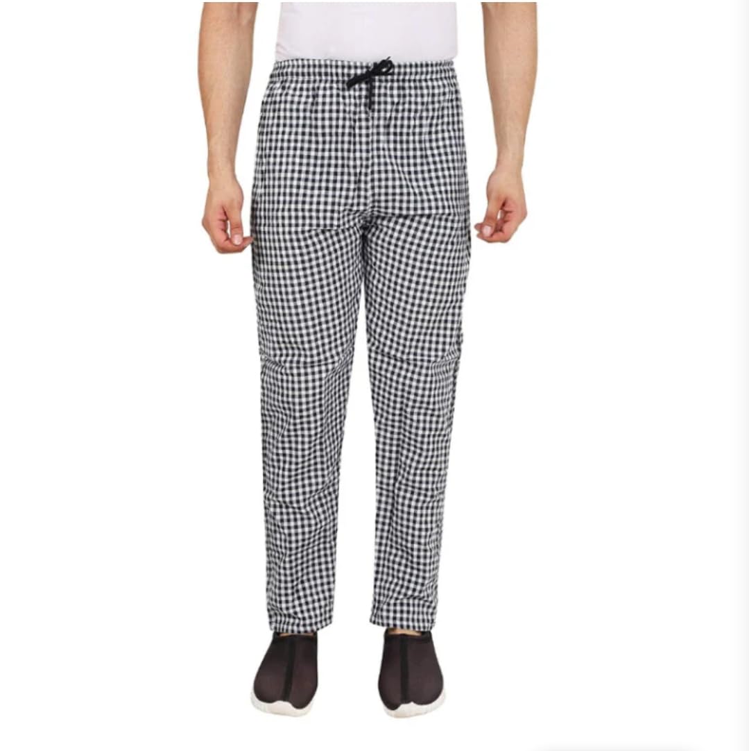 Men's Cotton Checked Pyjama Bottom wear | Pajama Full Length-image-11