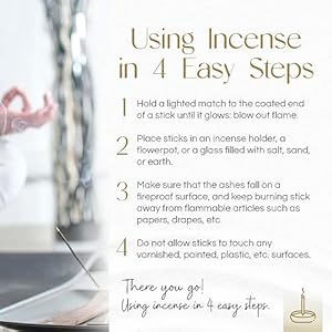 Gonesh - Extra Rich Scented Incense Sticks - Non-Toxic 10” Slow Burn Aromatic Sticks - Sandalwood - 100 Pack Gonesh Extra Rich Scented Incense Sticks Non Toxic 10 Slow Burn Aromatic Sticks Sandalwood 100 Pack