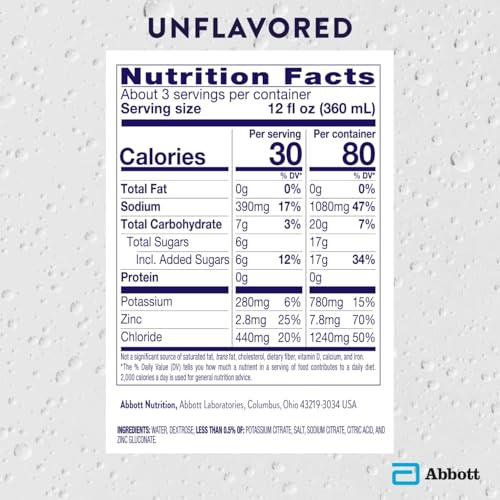 Image of Pedialyte Electrolyte Solution, 33.8 Fl Oz Bottle, Unflavored