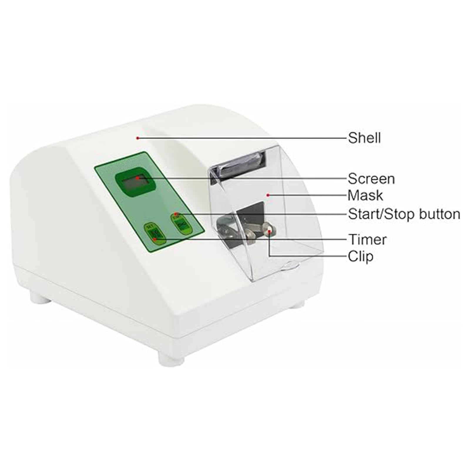 Amalgamador Dental, Máquina Digital, Mezclador De Mercurio Y Plata, Aplicador De Cápsulas, Instrumentos De Restauración Dental para Laboratorio Dental