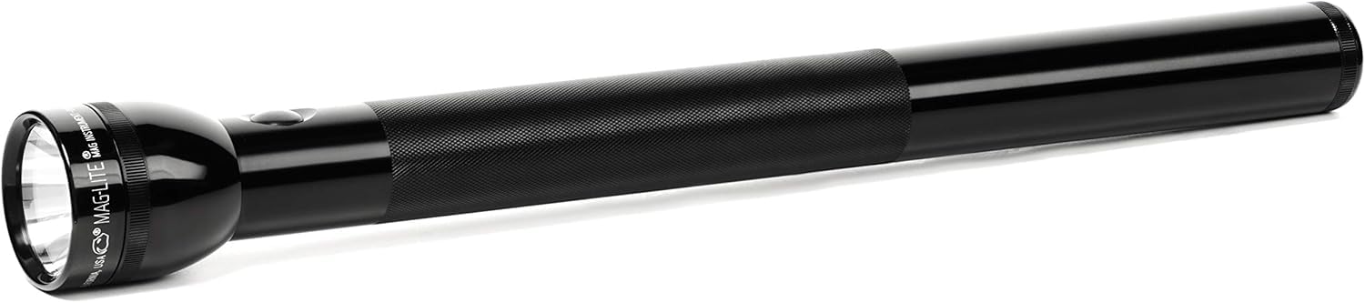 Maglite Blister 6D Cell Flashlight Black