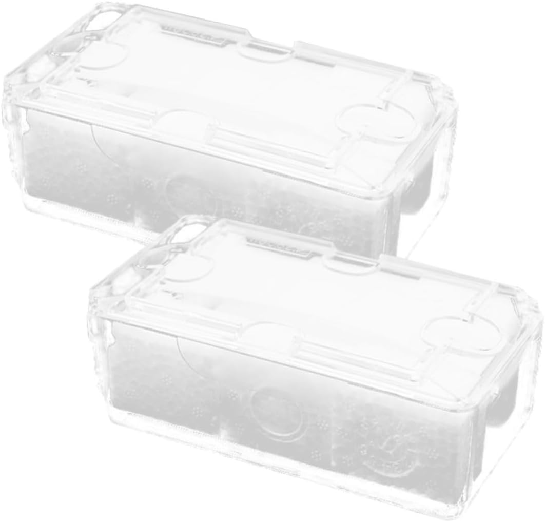 2 Sets Single Watch Case Boxes for Men with Sturdy Thicken Plastic and Foam Padding Protective Watch Display Organizer Storage Box