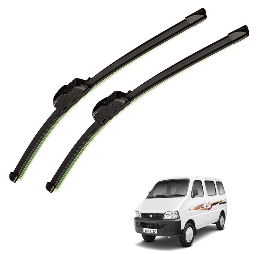 Auto Hub Car Wiper Blade Compatibility with Maruti Suzuki Eeco - Set of 2 Pcs (D-16,P-16)
