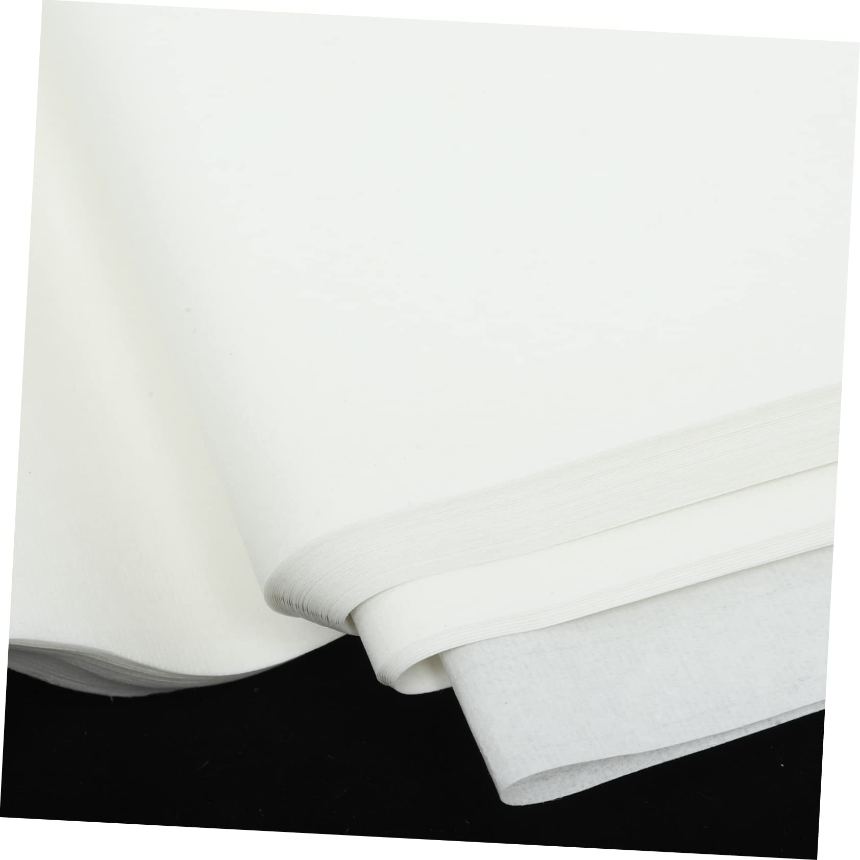 Veemoon Papier à Dessin à Pinceau Rectangulaire 45x69 Cm 100 Feuilles Papier de Riz Xuan Blanc Naturel pour Calligraphie Artistes Débutants École Maison Usage Quotidien
