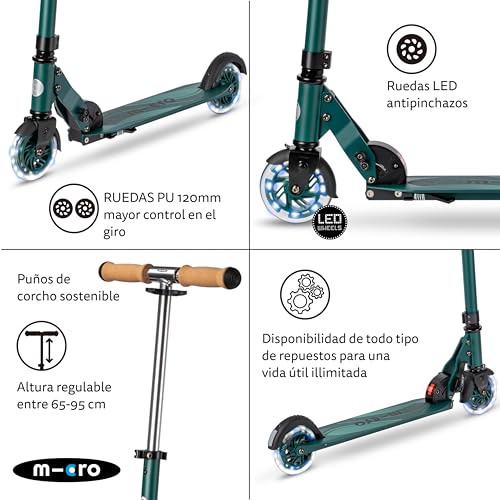 Micro Sprite ECO LED gr&uuml;ner Roller