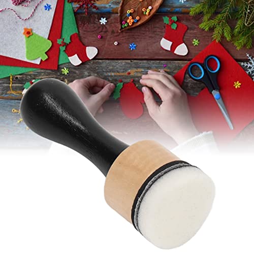 Ink Blending Tool with 2 Handle 4 Round Sponges, DIY Patterns Ink Paints Mixing Blending Tool Set for Cardstock Paper Cards - Image 2