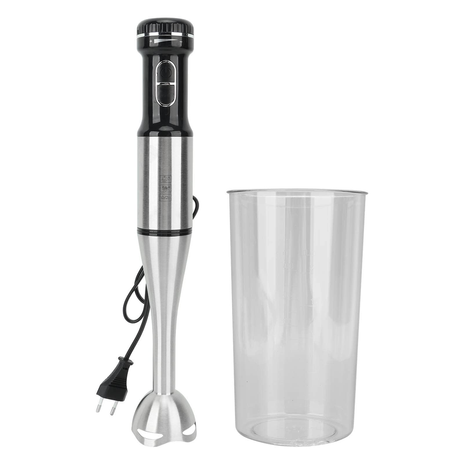 Blender Ręczny,Blender Zanurzeniowy o Mocy 1000W z Ostrzem ze Stali Nierdzewnej, Mini Ręczny Mikser Elektryczny,Maszynka do Mielenia żywności, Ręczny Blender W Sztyfcie do Koktajli