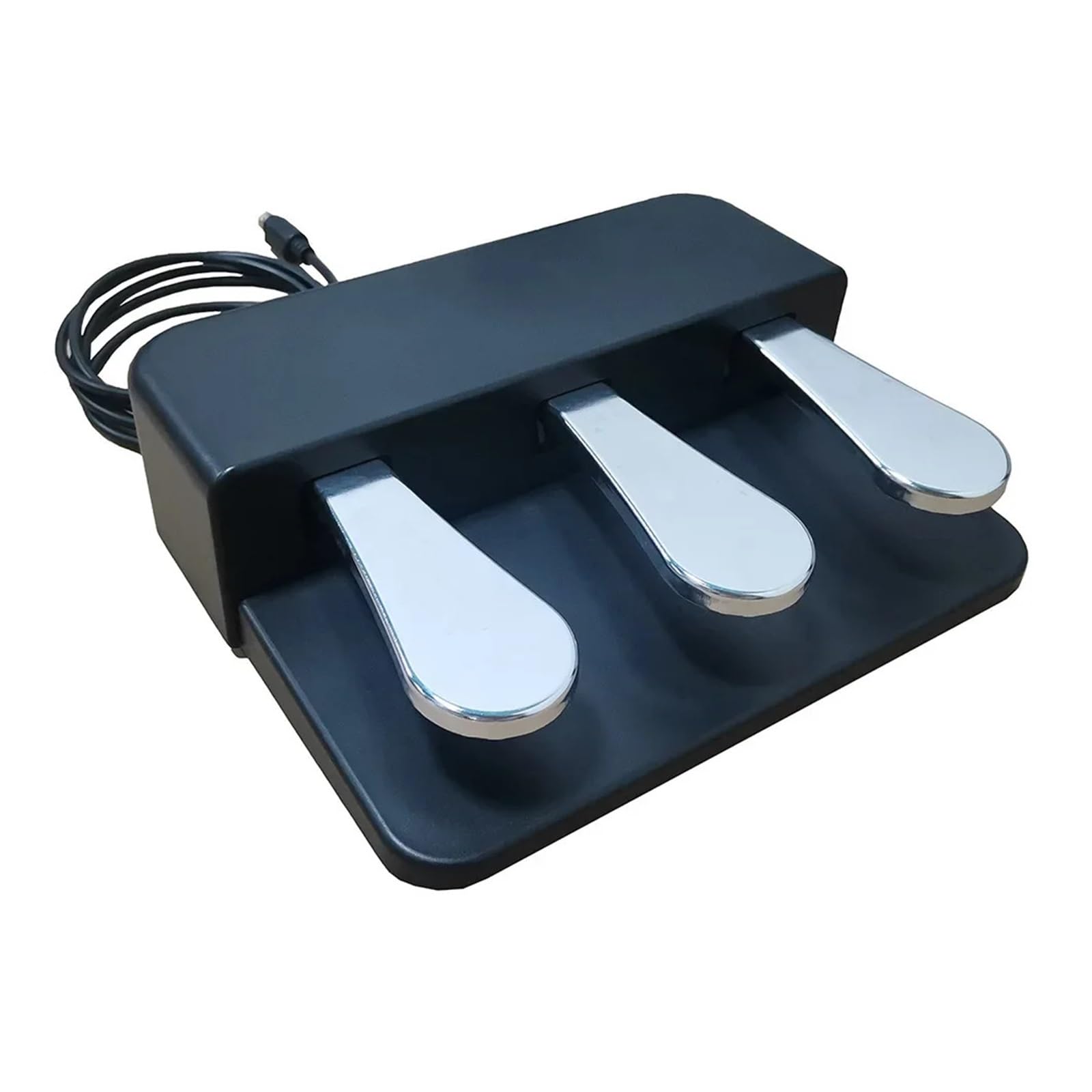 Pedale Sustain Triplo A 6 Pin For Pianoforte Digitale - Compatibile Con Yamaha P125 P128 P225 P48(P225)