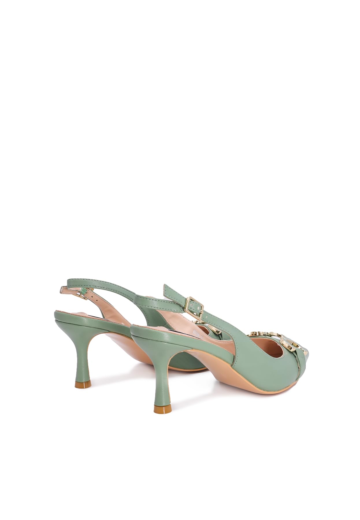 QUEEN HELENA Décolleté con Tacco Basso a Punta Chiusa Scarpe Casual Eleganti Donna K3396