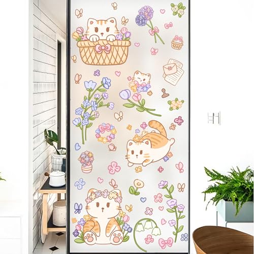 Vinilo decorativo para ventana VOCOSTE multicolor 11.81x78.74 in