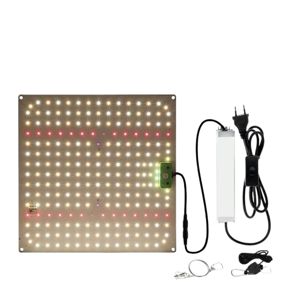 Lampa Roślinna, Ultracienka, aluminiowa lampa LED o mocy 65 W, z możliwością przyciemniania, do oświetlenia uprawy roślin szklarniowych