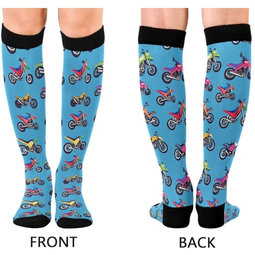 Image of Pigsaly Ceramic Mugs Coffee Cups Womens Knee High Socks Love Compression Socks Athletic Tube Sock Outdoor Sport Socks