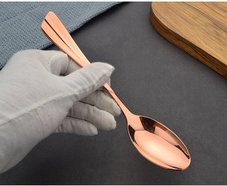 Amazon.co.jp: EnerCoppeX 純銅スプーン (1pcs) 真鍮 装飾的なフォーク