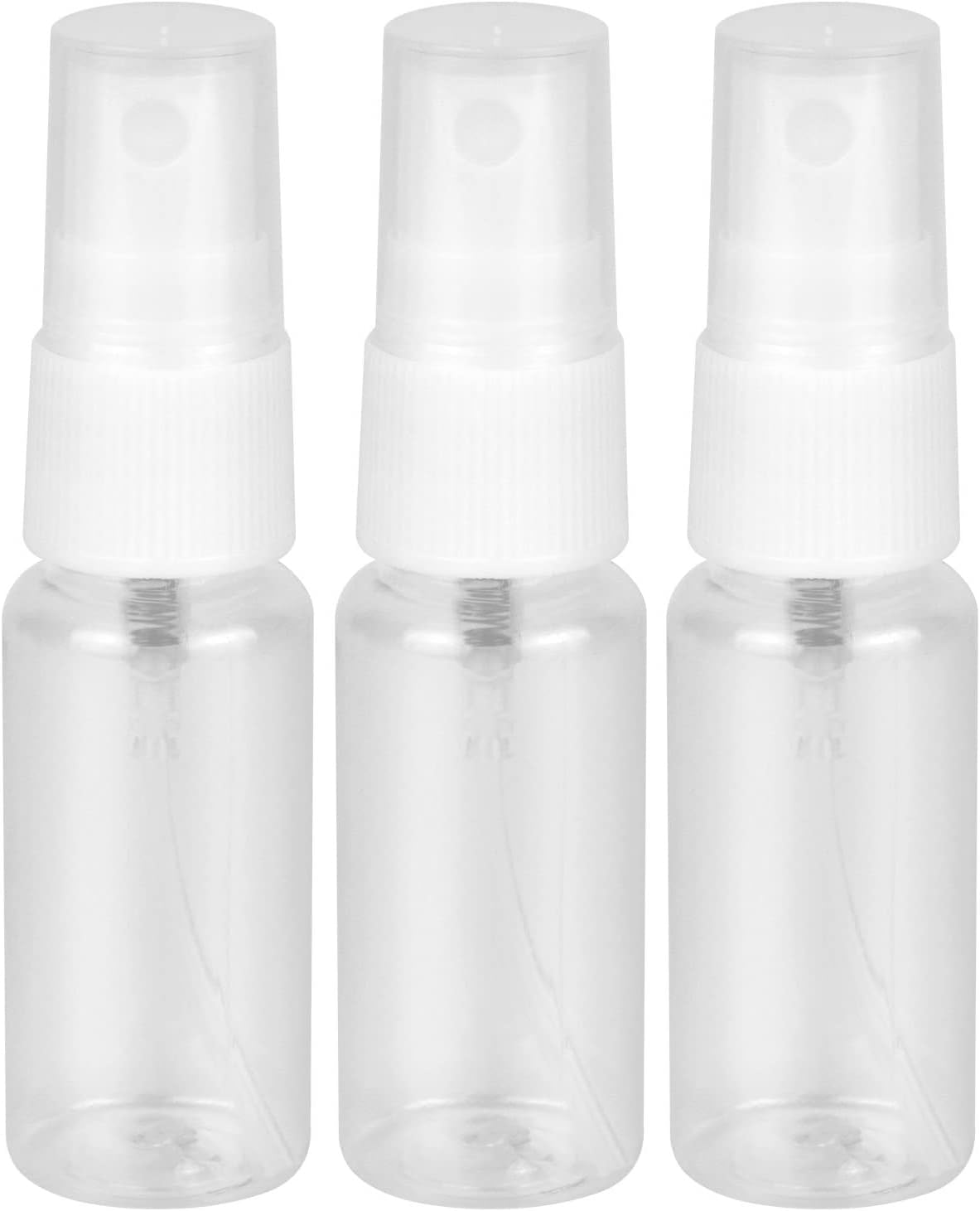 FOHOLA 3 Pcs Spray Bottles, 20ML Clear Empty Refillable