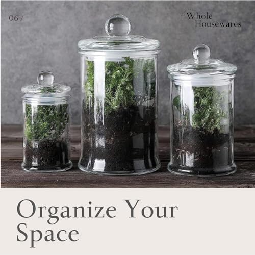 Whole Housewares Set Of 3 Bathroom Canisters thumb #5