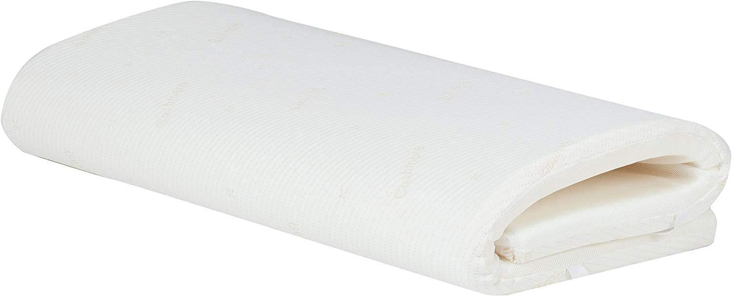 Topper cubrecolchon Memory Foam sensación viscoelastica (60x180x6)