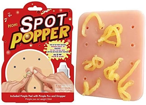 Perfect for Simulated Zits Acne Squeeze Pimple Popping Stress Relief Toy for Adults Kids Teens Anxiety