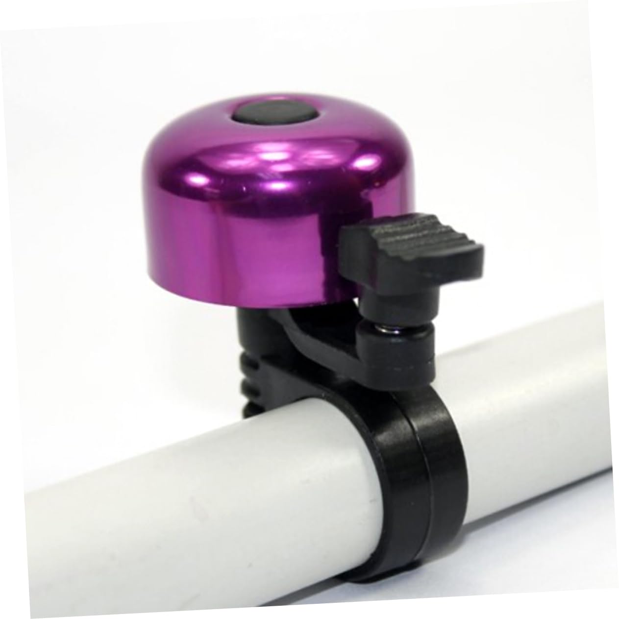 Balacoo Mini Alloy Bike Cycle Ring Horn for Handlebars Compact and Loud Purple Bicycle Accessory Mounts for Bikes