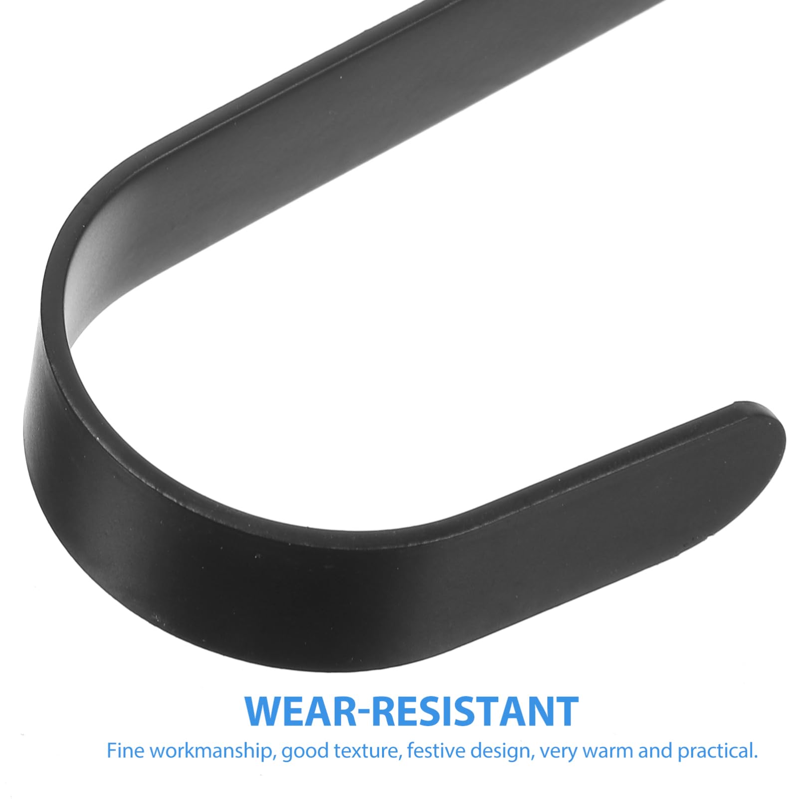 WOONEKY Double-Sided Wreath Hanger for Easy Holiday Decorations Sturdy Door Hook for Christmas Garlands and Wreaths No Tools Required for Simple Installation