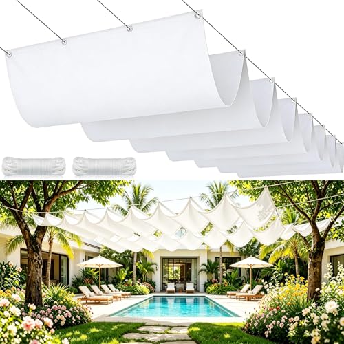 Voile d'ombrage rétractable imperméable réglable 160x220 - 2