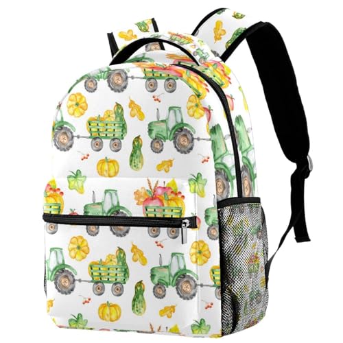 Sac à dos d'école pour femmes et ados, sac de voyage multicolore