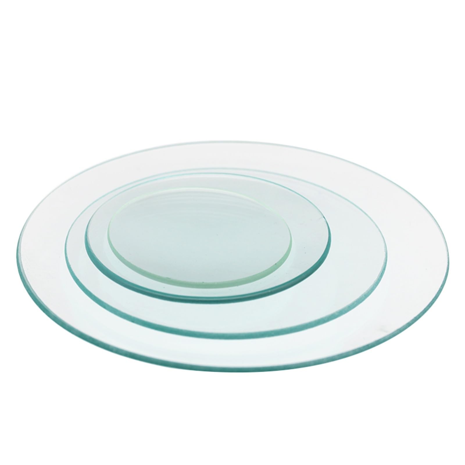 10 unids/lote de vidrio de reloj plano, paneles de vidrio redondos, plato de placa de muestreo de superficie, cubierta de vaso de vidrio 45/50/60/70/80/90/100/120/150mm(150mm)