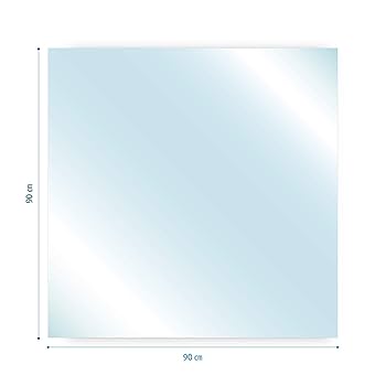 Amazon.co.jp: サイズオーダー対応可能 (900×900mm) 四角形 強化