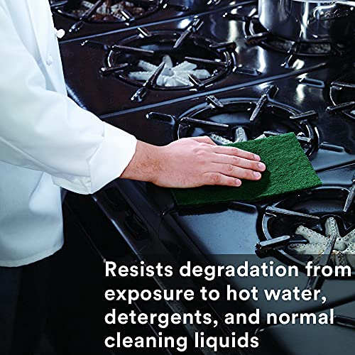 Scotch-Brite Scouring Pad 96, 60 Pads, 6” X 9”, General Purpose Cleaning, Food Safe, Non-Rusting, 20 Pads/Box, 3 Boxes/Case #TOP3