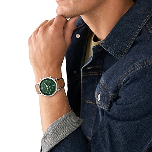 Fossil Neutra Analog Green Dial Men's Watch-FS5963 - Image 4