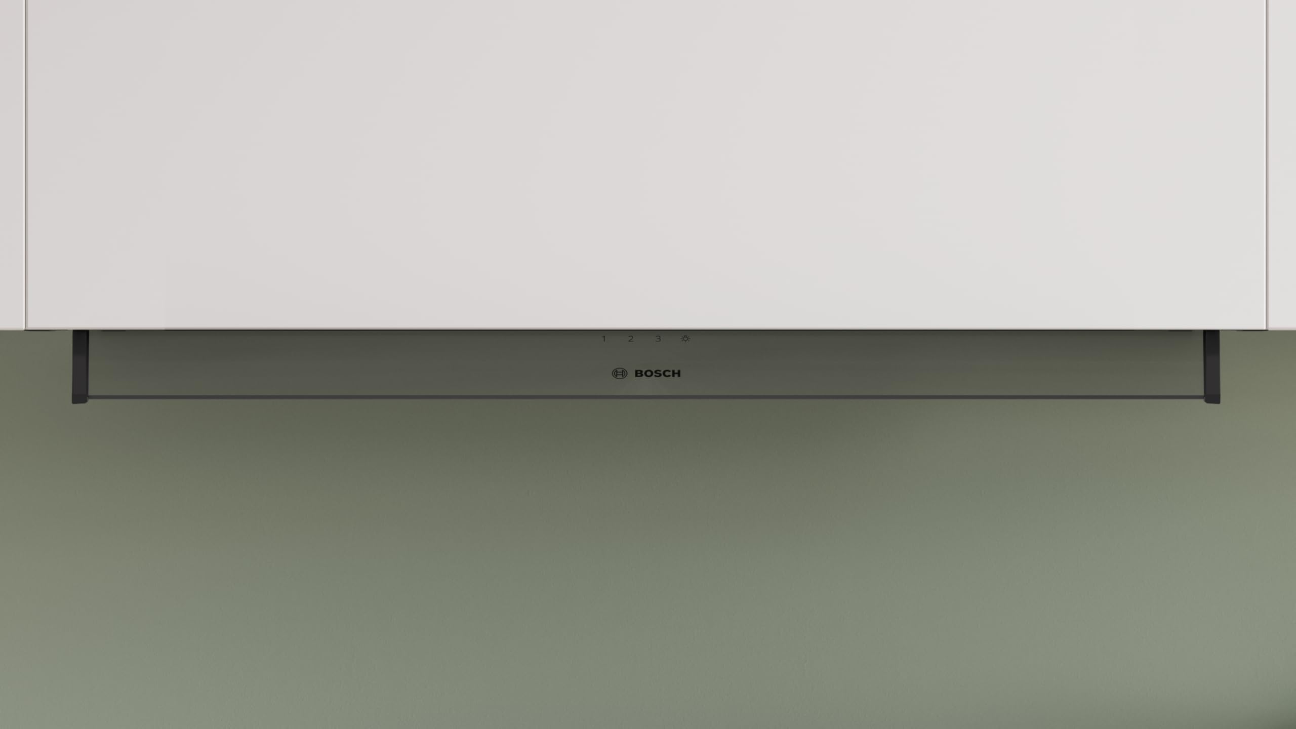 Serie 4, Integrierte Designhaube, 90 cm, Klarglas, Mattschwarz, DBB95CC60