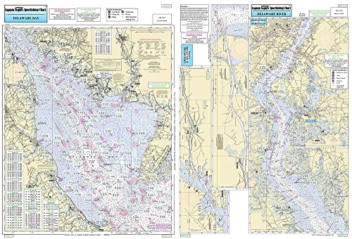 Captain Segull's Nearshore Delaware Bay Nautical Chart