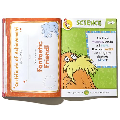 Dr. Seuss Workbook: Grade 3: 260+ Fun Activities with Stickers and More! (Language Arts, Vocabulary, Spelling, Reading Comprehension, Writing, Math, Multiplication, Science, SEL) (Dr. Seuss Workbooks) - Image 6